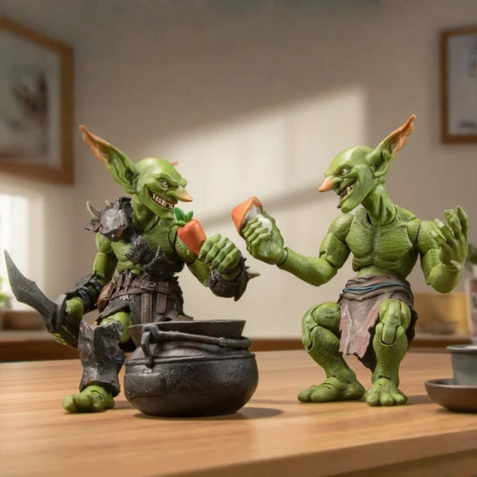 Pre-Sale Metytoyz Goblin Adventure Team Warrior Action Figure Movable Joint Trendy Toy World Of Warcraft Game Merch Collectibles