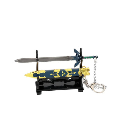 The Legend of Zelda Game Merchandise Master Sword12CMFull Metal Craft Ornament with Sheath