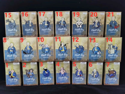 Fallout 4 Vault Boy Generation 7 Dolls Game Action Figure Shaking Cartoon Statue Collectible Toy Ornament Model Kids Toys Gift