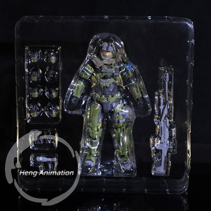 Thousand Value Practice High Quality Halo To Far Star Cycles A266 Sergeant Major Spartan 6 Aristocrat Squad Action Figure Gift