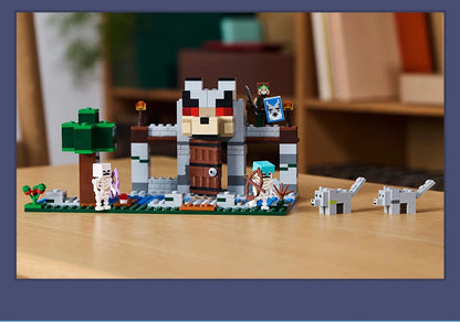 Lego Minecraft 21261 Wolf Forces Educational Toys Building Blocks for Boys and Girls