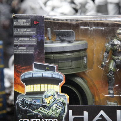 McFarlane Halo: Reach Spartan Soldier JFO & Defense Generator Set - Brand New Collectible Action Figure Bundle