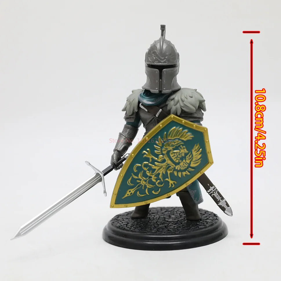 Dark Souls Game - Inspired Knight And Enemy Figurine Model Statue , Must - Have For Fans