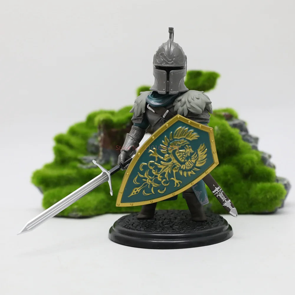 Dark Souls Game - Inspired Knight And Enemy Figurine Model Statue , Must - Have For Fans