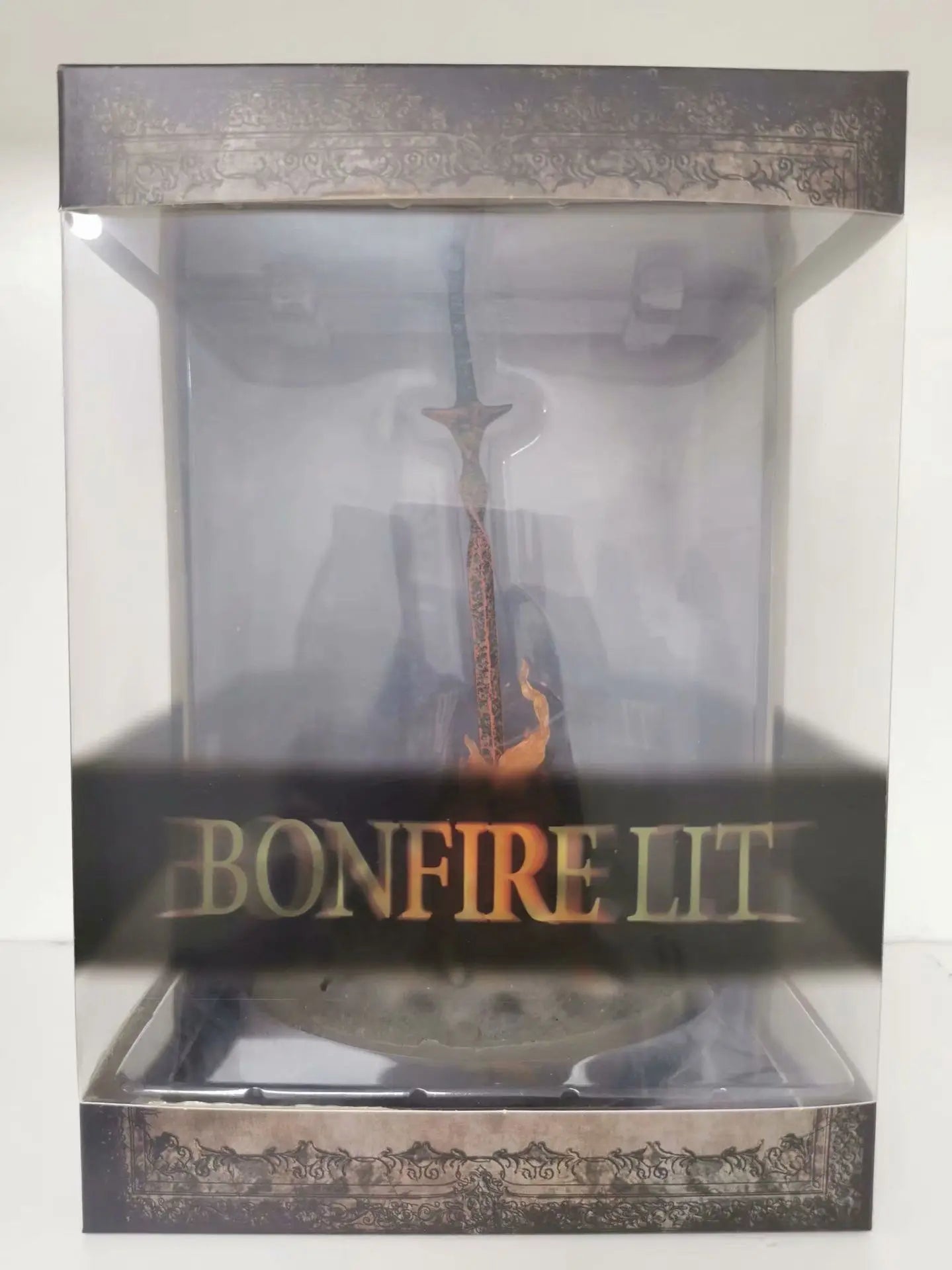 23cm Dark Souls Bonfire Lightsaber Action Figure Game Peripheral Collectible Toy Models Desktop Decorations Birthday Gift