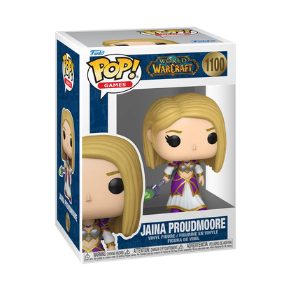 World of Warcraft Anduin Jaina Proudmoore Illidan Xal'atath Figure FUNKO POP Collectible Limited Edition Figurine Toy Gift