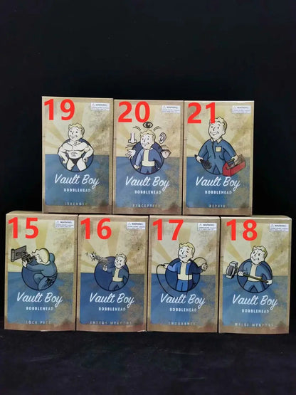 Fallout 4 Vault Boy Generation 7 Dolls Game Action Figure Shaking Cartoon Statue Collectible Toy Ornament Model Kids Toys Gift