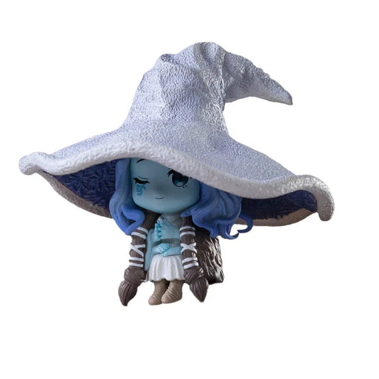 Elden Ring Ranni Figure Cute Anime Figurine Statue Collectible Handmade Model Decoration Ornaments Toy Girls Boys Birthday Gift