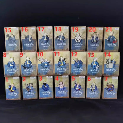 Fallout 4 Vault Boy Generation 7 Dolls Game Action Figure Shaking Cartoon Statue Collectible Toy Ornament Model Kids Toys Gift