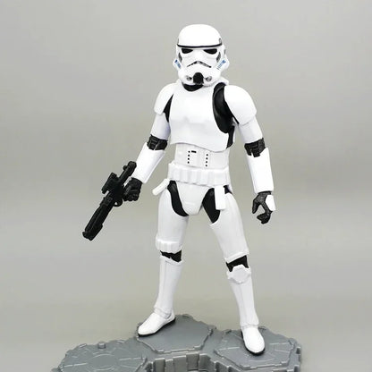 Star Wars Shock Action Figure white Trooper Stormtrooper 6 "Force Awakens Boba Darth Vader Cartoon Model Desktop Ornament Gift