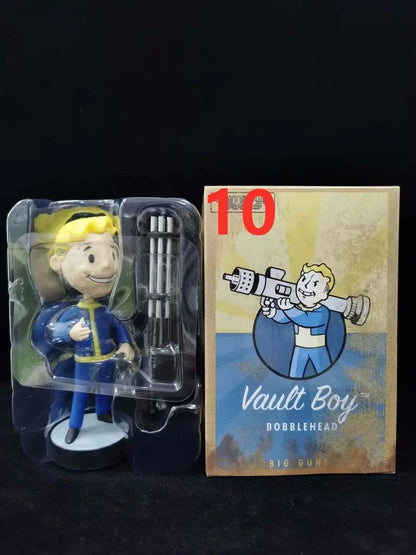 Fallout 4 Vault Boy Generation 7 Dolls Game Action Figure Shaking Cartoon Statue Collectible Toy Ornament Model Kids Toys Gift