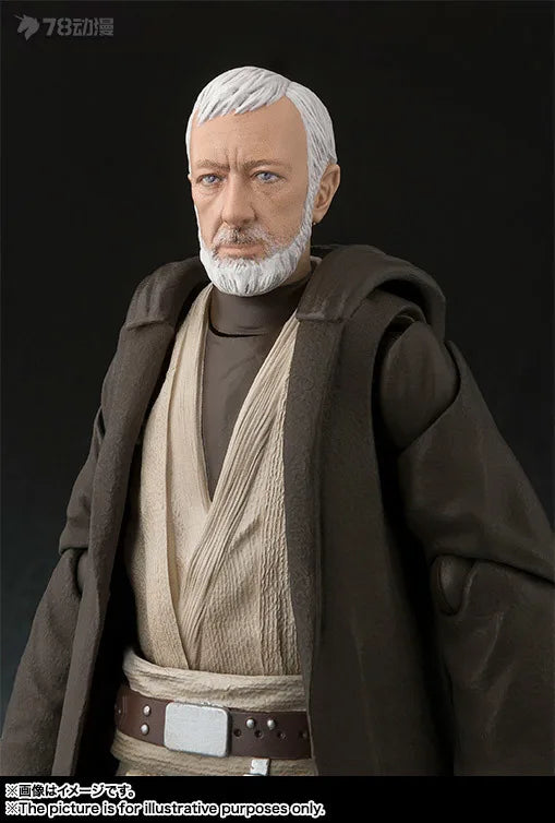 BANDAI Genuine S. H. Figuarts Series Movable Toys Star Wars Series Ben Kenobi，chewie，Han Solo， Anakin Skywalker Movable Model