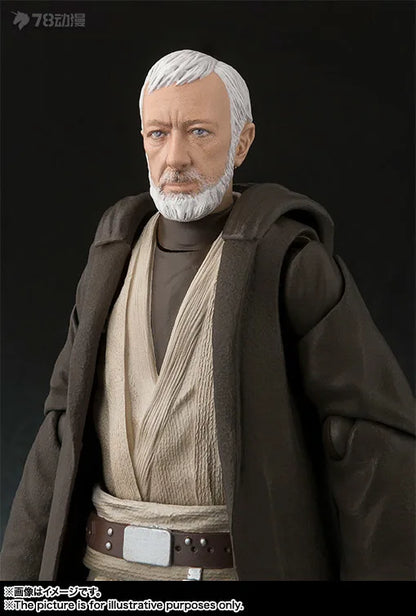 BANDAI Genuine S. H. Figuarts Series Movable Toys Star Wars Series Ben Kenobi，chewie，Han Solo， Anakin Skywalker Movable Model