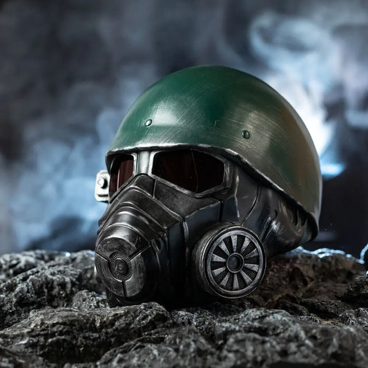 Xcoser Game Fallout 4 NCR Veteran Ranger Armor Helmet Padded Cosplay Mask Resin for Adults Halloween