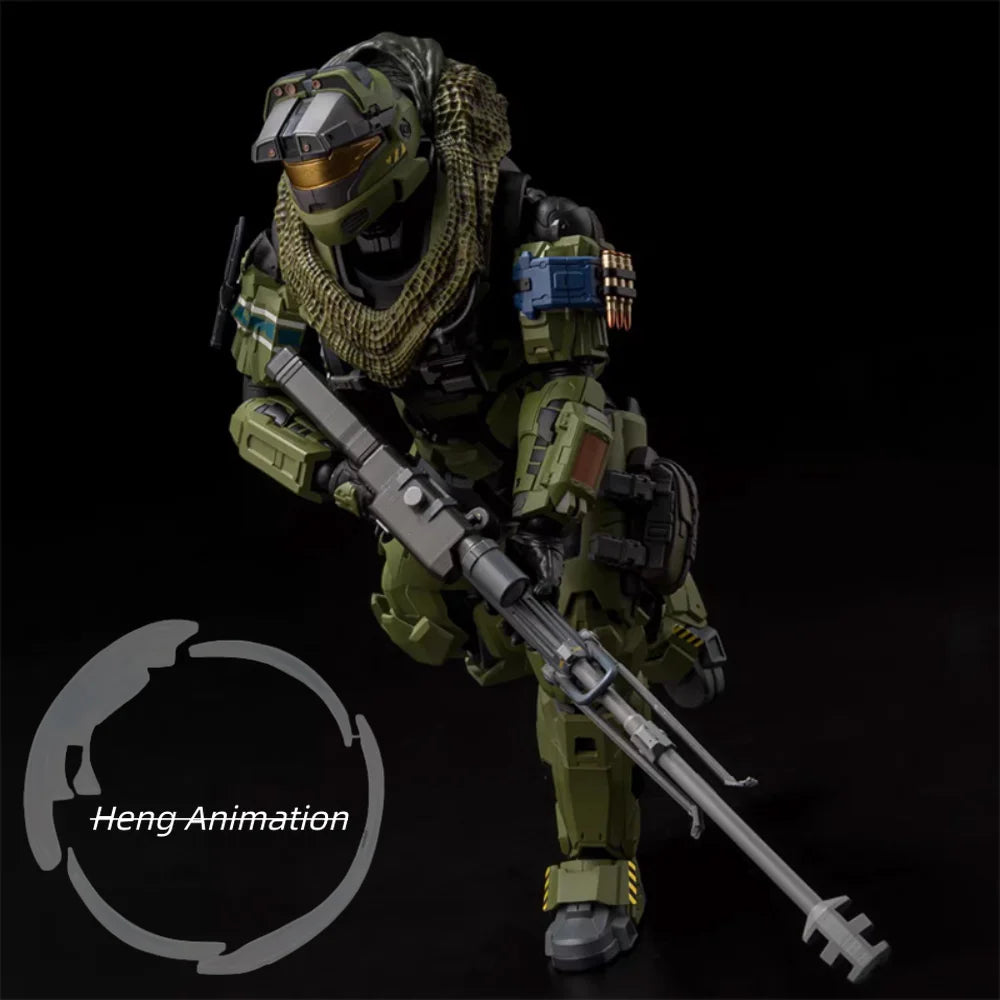 Thousand Value Practice High Quality Halo To Far Star Cycles A266 Sergeant Major Spartan 6 Aristocrat Squad Action Figure Gift