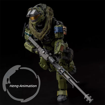 Thousand Value Practice High Quality Halo To Far Star Cycles A266 Sergeant Major Spartan 6 Aristocrat Squad Action Figure Gift