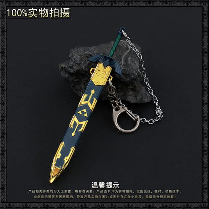 The Legend of Zelda Game Merchandise Master Sword12CMFull Metal Craft Ornament with Sheath
