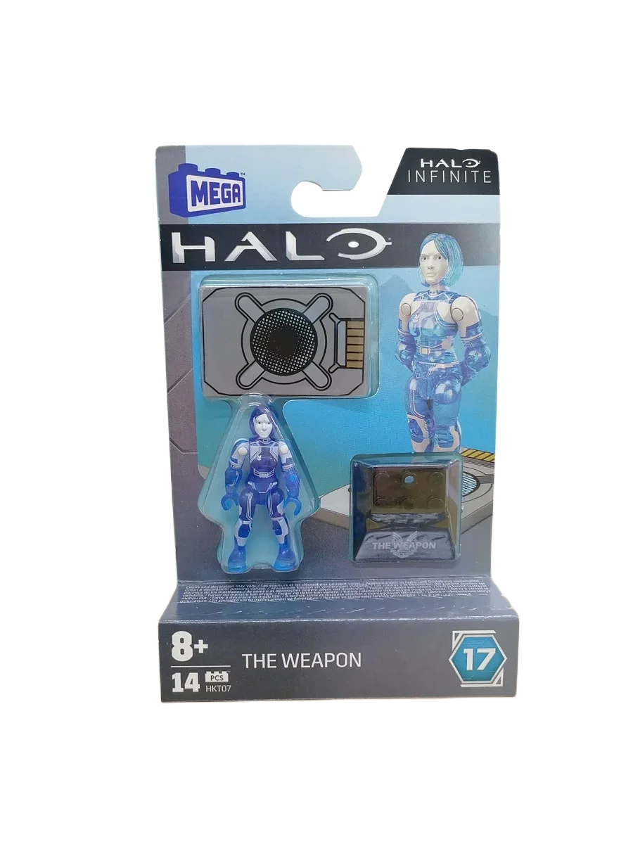 Mega Construx HALOINFINITE Heroes Halos 17 Spartan Yoroi Kovan Agryna Brute Chieftain Ik'novus Figure Collection Toys