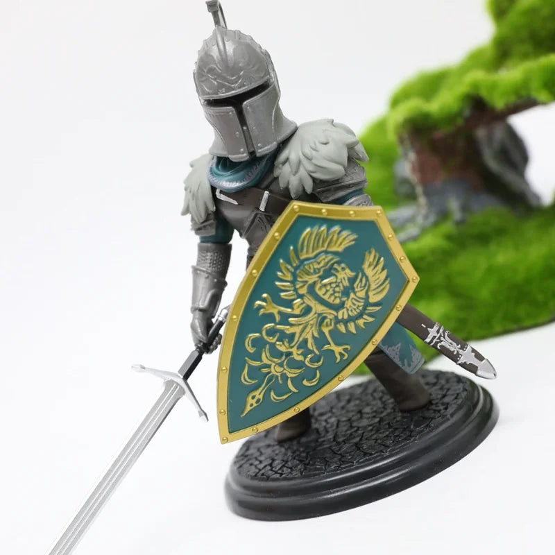 Dark Souls Game - Inspired Knight And Enemy Figurine Model Statue , Must - Have For Fans