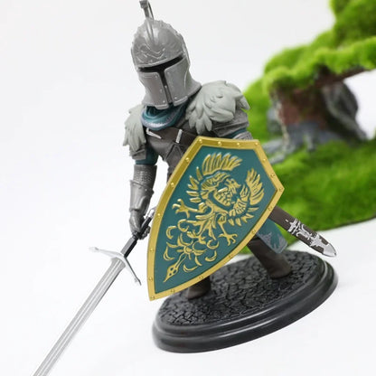 Dark Souls Game - Inspired Knight And Enemy Figurine Model Statue , Must - Have For Fans
