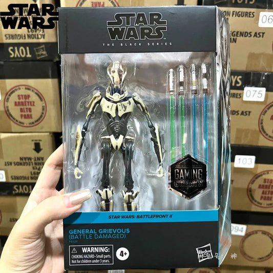 Original The Black Series Star Wars Battlefront Ii General Grievous Battle Damaged 16cm Original Action Figure Model  Gift