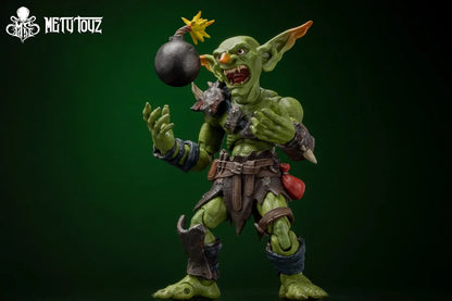 Pre-Sale Metytoyz Goblin Adventure Team Warrior Action Figure Movable Joint Trendy Toy World Of Warcraft Game Merch Collectibles
