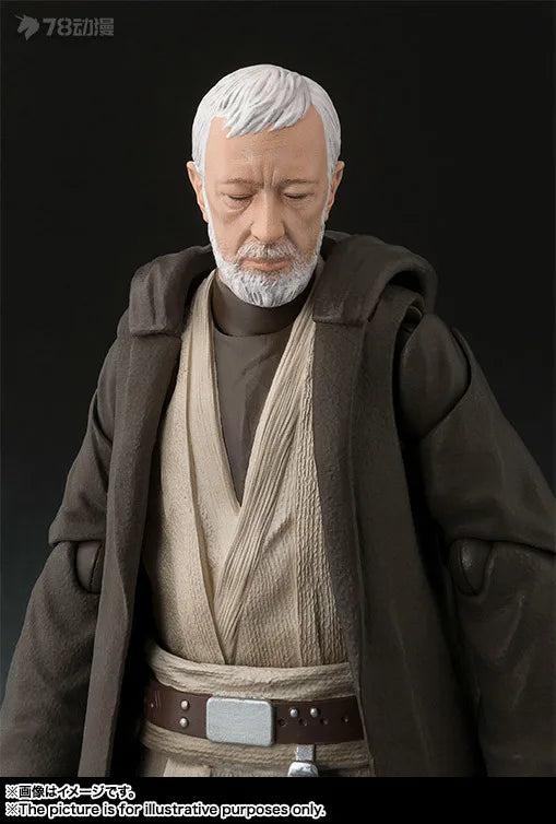 BANDAI Genuine S. H. Figuarts Series Movable Toys Star Wars Series Ben Kenobi，chewie，Han Solo， Anakin Skywalker Movable Model