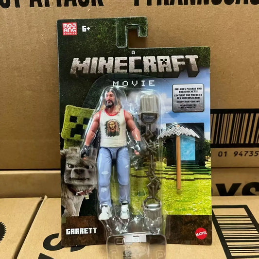 Original Minecraft Game Character Collection Movie Series Same Style Action Figure Model Interactive Toy Boy Birthday Gift