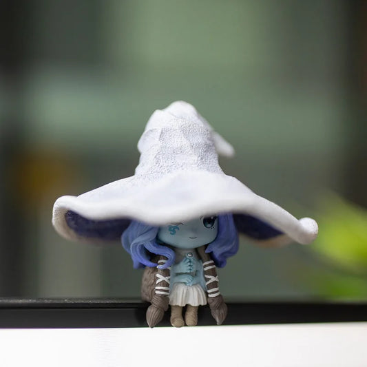 Elden Ring Ranni Figure Cute Anime Figurine Statue Collectible Handmade Model Decoration Ornaments Toy Girls Boys Birthday Gift