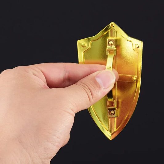9.5cm/3.74in Zeldaa Kingdom Tears Sky Sword Guard Shield Royal Clan Weapon Model Craft Decorations Ornaments Collections Desktop