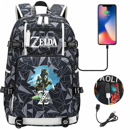 The Legend of Zeldaes Backpack Waterproof Teenagers SchoolBag Large Capacity Travel Bagpack Casual Bookbag Laptop Mochilas Gift