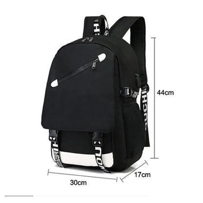 Game Minecraft Waterproof Laptop Backpack Men USB Charging Travel Zombie Creeper Printing Bag Students Adult Birthday Gift Toy