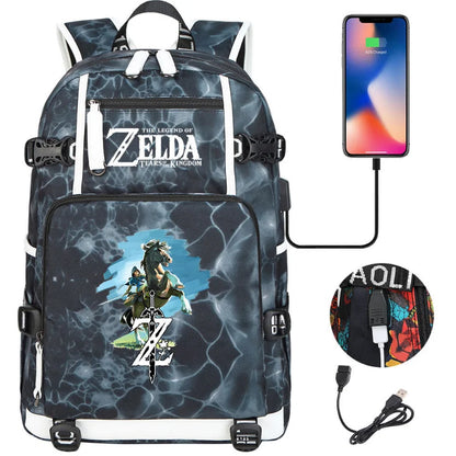 The Legend of Zeldaes Backpack Waterproof Teenagers SchoolBag Large Capacity Travel Bagpack Casual Bookbag Laptop Mochilas Gift