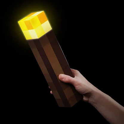 Steve Light Up Creeper LED Night Desktop Light Luminous Toys Game Design Toy Minecrafte Torch Hand Held&Wall Mount Home Kid Gift