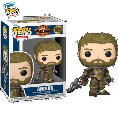 In Stock FUNKO POP Original Co-branded World of Warcraft Illidan Saratas Limited Mobile Phone Model Collection Holiday Gifts