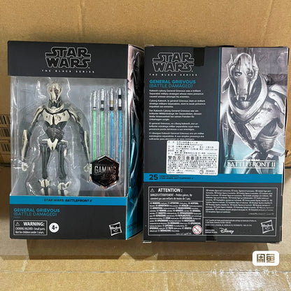 Original The Black Series Star Wars Battlefront Ii General Grievous Battle Damaged 16cm Original Action Figure Model  Gift