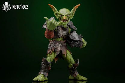 Pre-Sale Metytoyz Goblin Adventure Team Warrior Action Figure Movable Joint Trendy Toy World Of Warcraft Game Merch Collectibles