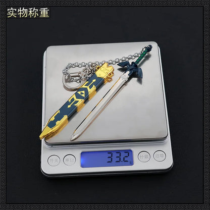 The Legend of Zelda Game Merchandise Master Sword12CMFull Metal Craft Ornament with Sheath