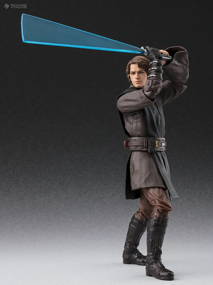 BANDAI Genuine S. H. Figuarts Series Movable Toys Star Wars Series Ben Kenobi，chewie，Han Solo， Anakin Skywalker Movable Model