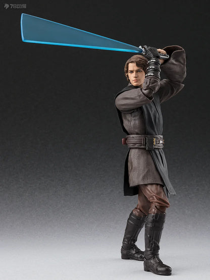 BANDAI Genuine S. H. Figuarts Series Movable Toys Star Wars Series Ben Kenobi，chewie，Han Solo， Anakin Skywalker Movable Model